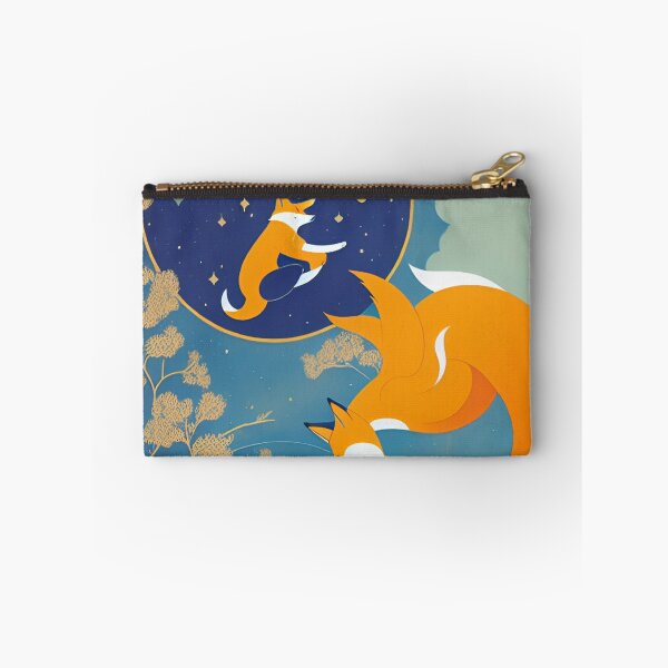Item preview, Flower Floral Fox Yoga Beauty  designed and sold by ShopSunday.