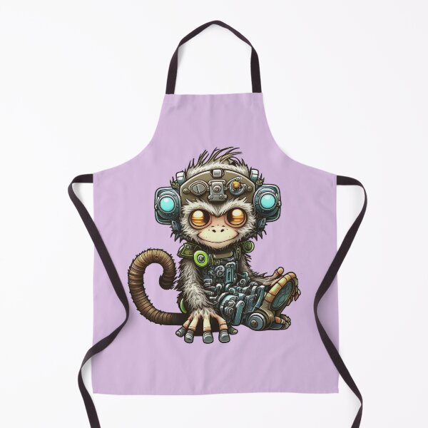 Item preview, Magical Mechanical Monkey Monster - Maintenance Time designed and sold by DreamsGD.
