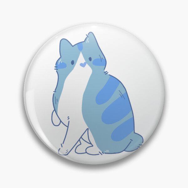 Item preview, Blue tabby short tailed cat designed and sold by RainbowsStar.