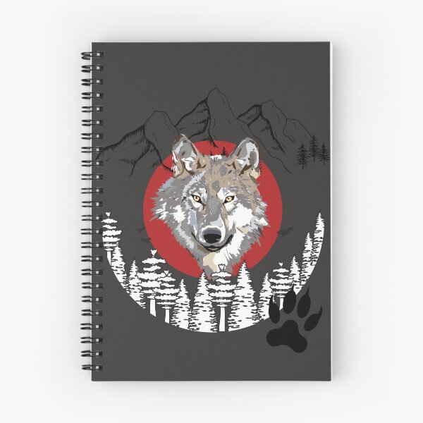 Item preview, Wild mountain wolf, Ideal gift designed and sold by Ksmith-Style.