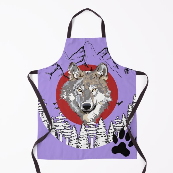 Item preview, Wild mountain wolf, Ideal gift designed and sold by Ksmith-Style.