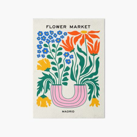 Item preview, Flower Market 04: Madrid designed and sold by karanwashere.