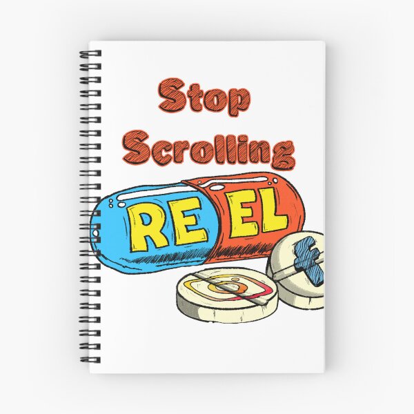 Item preview, Reels | stop scrolling | social media designed and sold by Walid00Art.