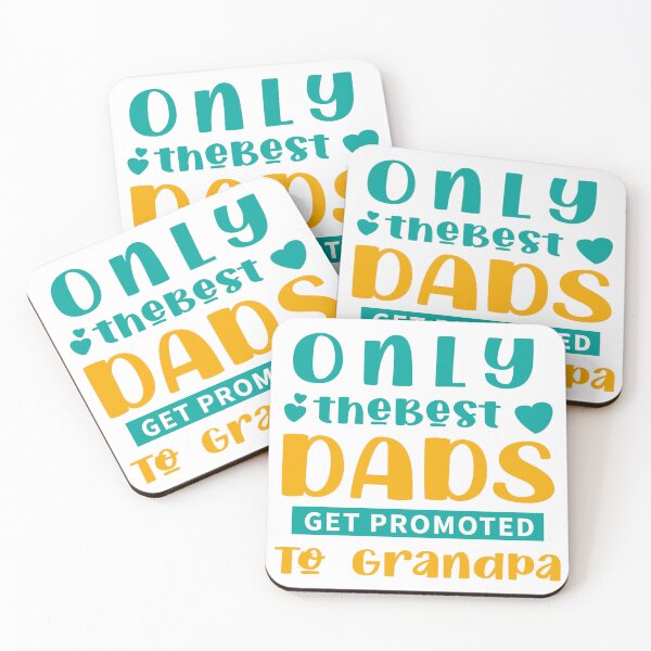 Item preview, Only The Best Dads Get Promoted To Grandpa designed and sold by Stag's PK.