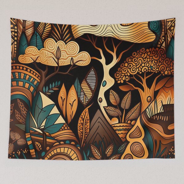 Item preview, African ethno designed and sold by WildlifeSafari.