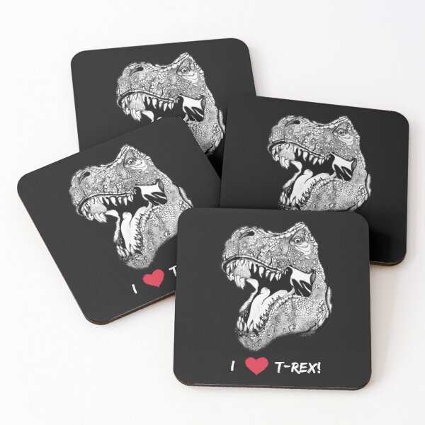 Item preview, I Love T Rex designed and sold by unrulybynature.