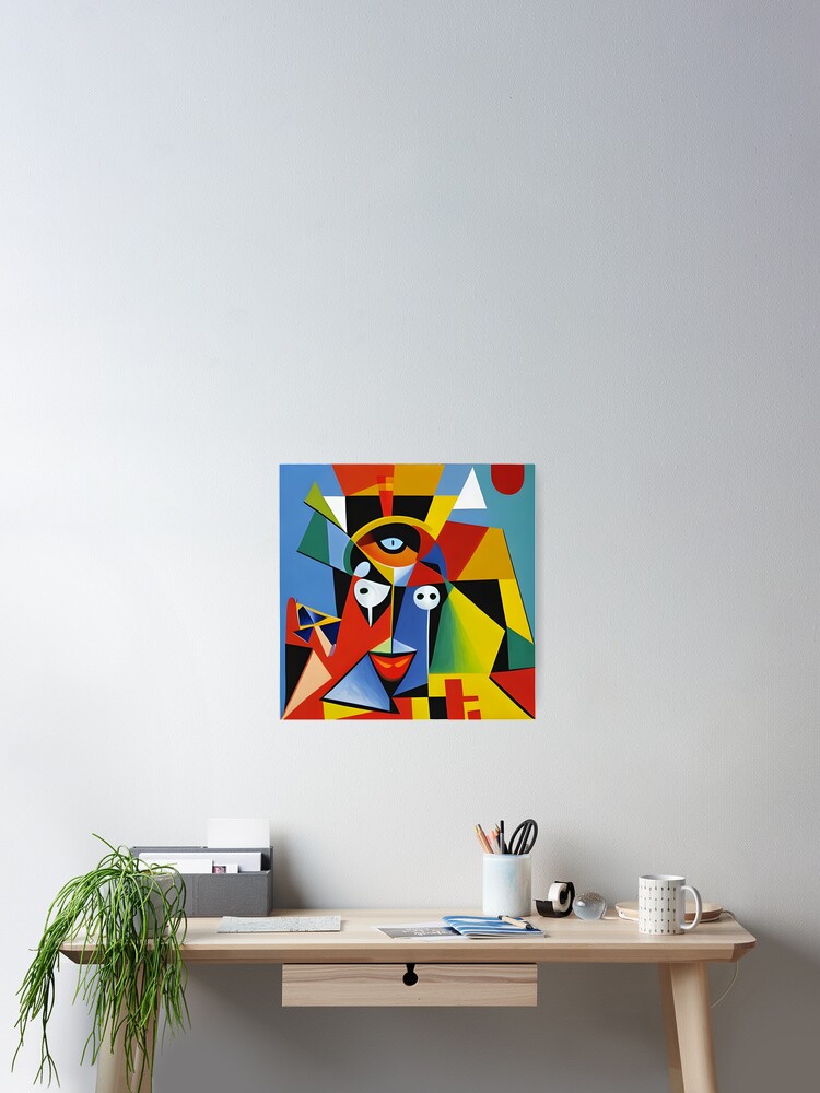 THE POSTER CLUB ポスター ABSTRACT Cubism atelier-cph-x-the-poster-club-