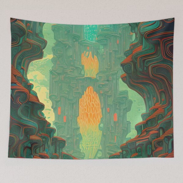 Item preview, Secluded Temple  designed and sold by EsoteraArt.