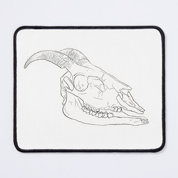 Item preview, Goat skull designed and sold by SumthinCoool.
