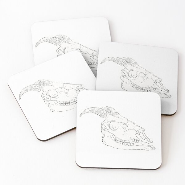 Item preview, Goat skull designed and sold by SumthinCoool.
