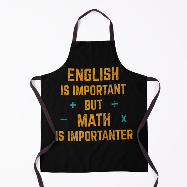 Item preview, Math Is Importanter (Gold) designed and sold by Milasneeze.