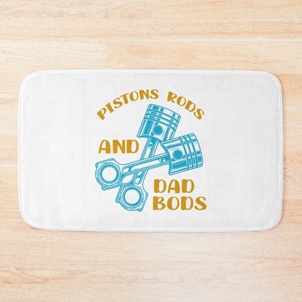 Item preview, Pistons Rods And Dad Bods designed and sold by Stag's PK.