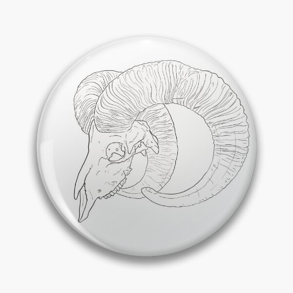 Item preview, Ram skull designed and sold by SumthinCoool.