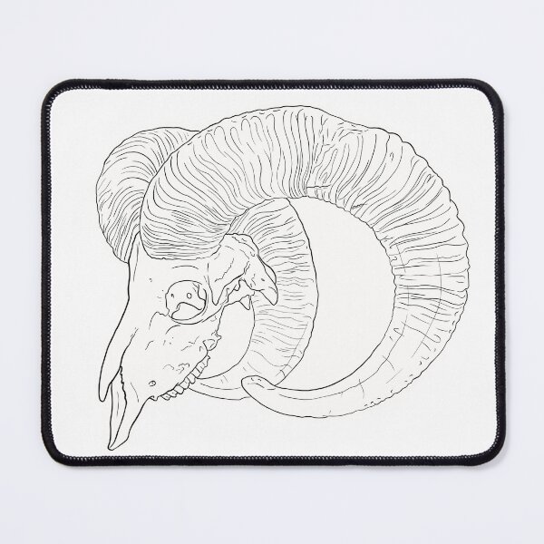 Item preview, Ram skull designed and sold by SumthinCoool.