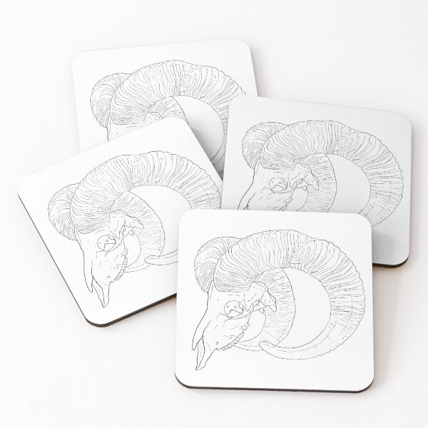 Item preview, Ram skull designed and sold by SumthinCoool.
