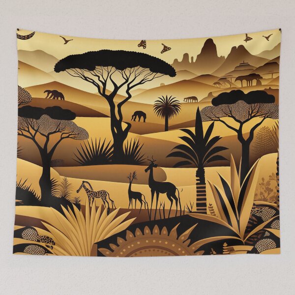 Item preview, African ethno designed and sold by WildlifeSafari.