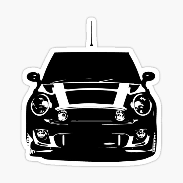 2pcs/set Seat Button Decal Frame Sticker Cover Trim Decals Car Styling Auto parts for Mini Cooper R series R55 R56 R57 R58 R59 R60 R61 NR13 01 