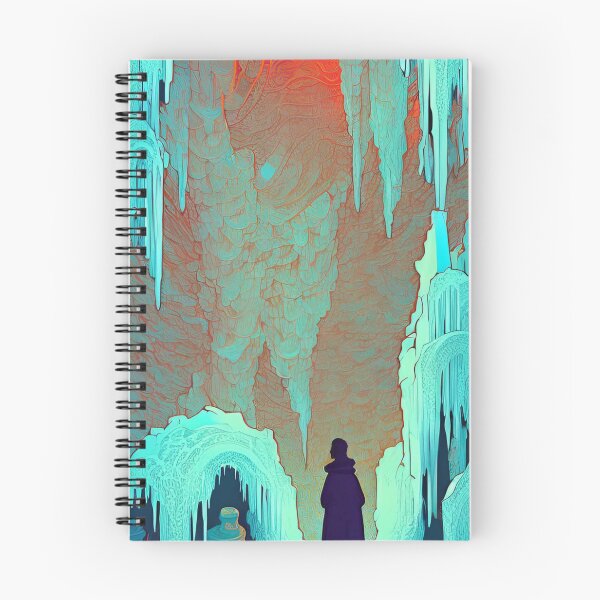 Item preview, Ice Cave Explorer designed and sold by EsoteraArt.