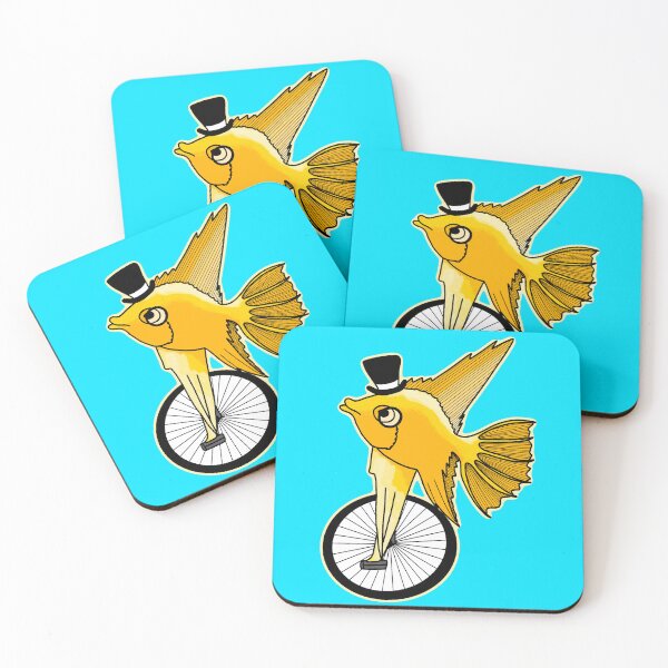 Item preview, Fish on unicycle designed and sold by Freddie Hagström.