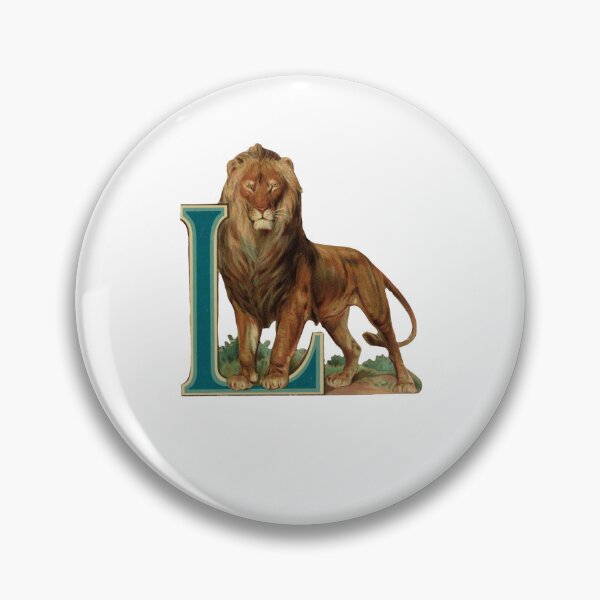 Item preview, Lion letter with L alphabet with L  designed and sold by Tropical Blood.