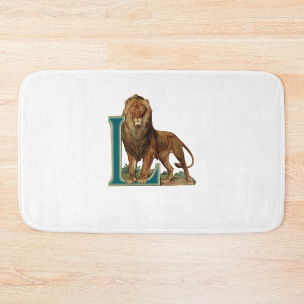 Item preview, Lion letter with L alphabet with L  designed and sold by Tropical Blood.