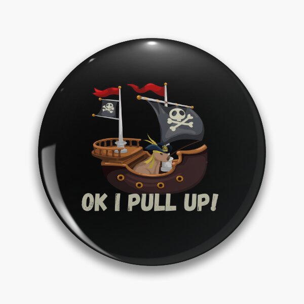 Item preview, Ok I Pull Up Capybara Pirate Funny Animal designed and sold by Dressed For  Duty.