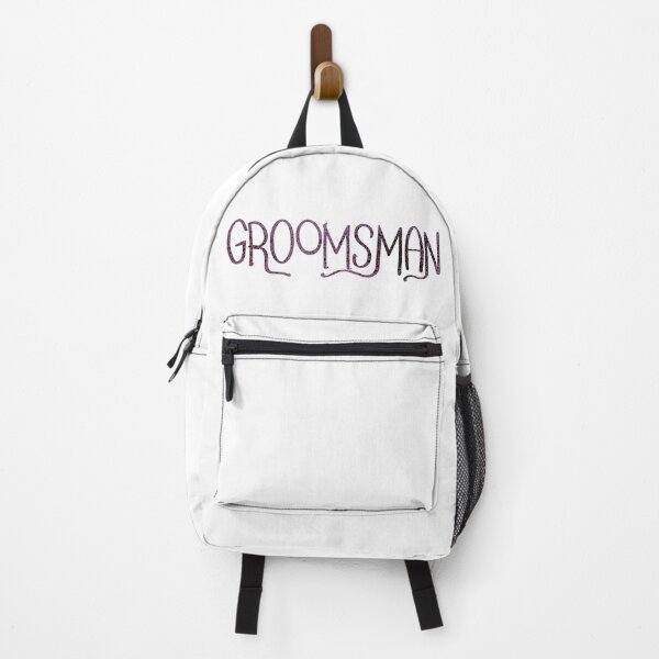Item preview, Groomsman typography label new designed and sold by chuckletuckle.