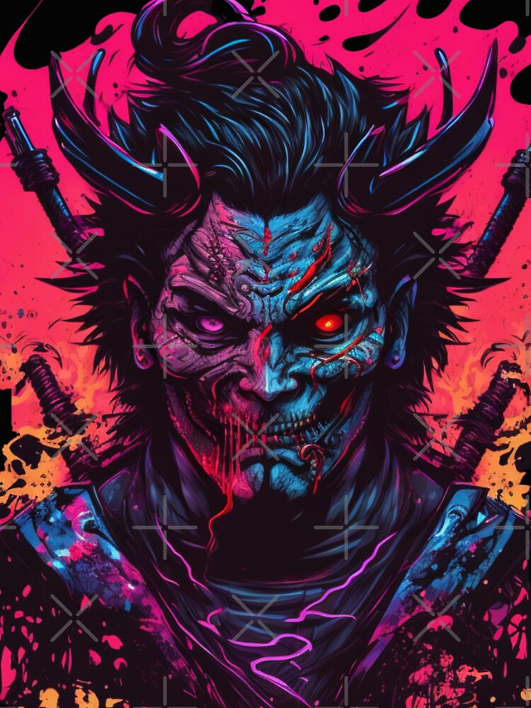 Thumbnail 4 of 4, iPhone Case, Samurai Demon designed and sold by DestinyComplex.