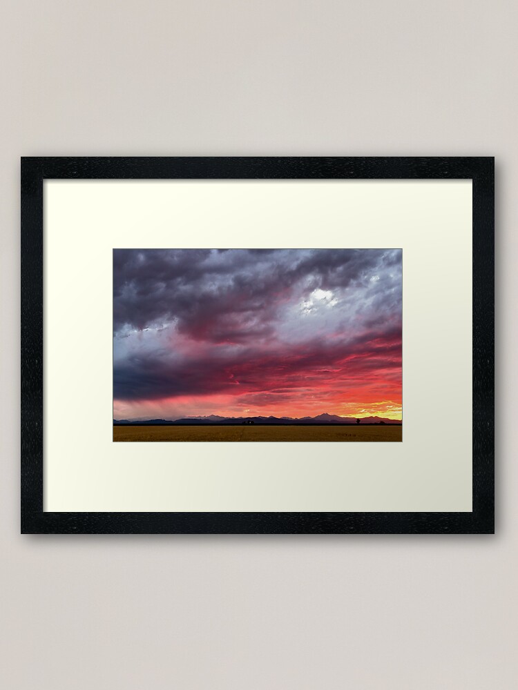 Framed Art Print, You Color My Dreams designed and sold by Gregory J Summers