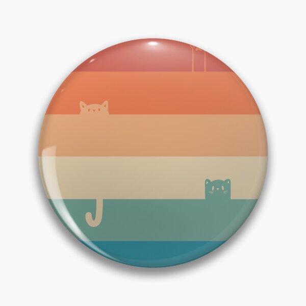 Item preview, Retro Rainbow Cat-stripes designed and sold by HiyaGaia.