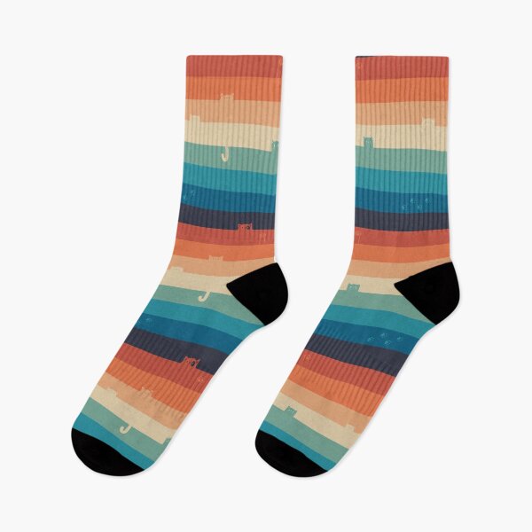Item preview, Retro Rainbow Cat-stripes designed and sold by HiyaGaia.