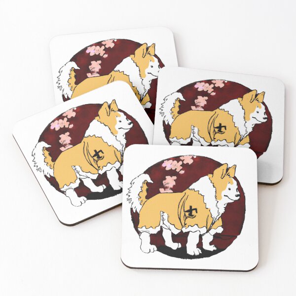 Item preview, Akita Royal Dog in Ukiyo-e Style  designed and sold by KookiewthTae.