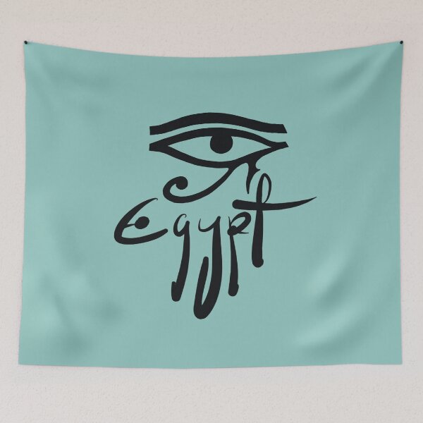 Item preview, Egypt hieroglyph eye logo designed and sold by Travel Planet.