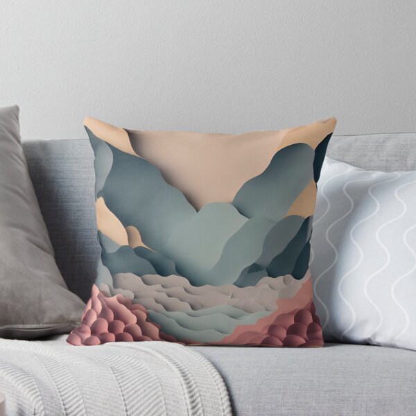 Item preview, Underwater Valley in Paper art style designed and sold by FormFinder.