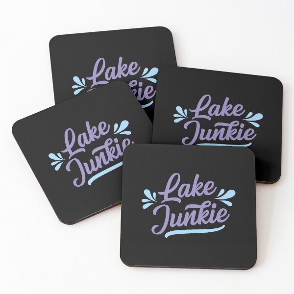 Item preview,  Lake Junkie - Lake Life Inspiration Quote Design designed and sold by RedArtsDesign.