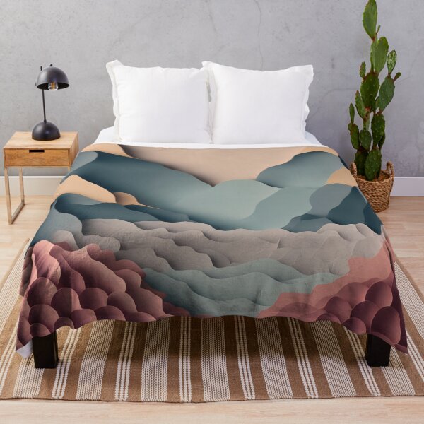 Item preview, Underwater Valley in Paper art style designed and sold by FormFinder.