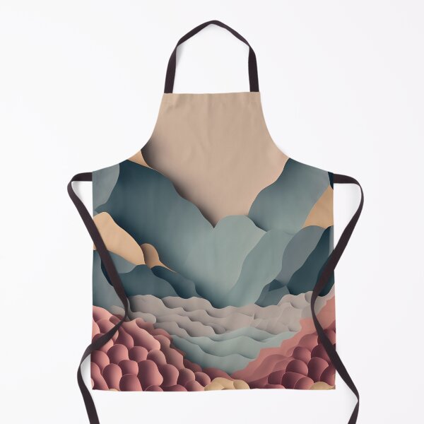 Item preview, Underwater Valley in Paper art style designed and sold by FormFinder.