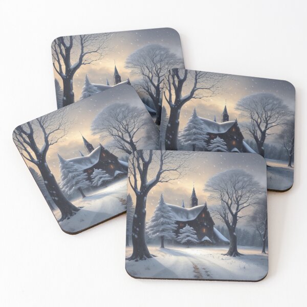 Item preview, Winter forest snowy landscape designed and sold by AmonRa16.