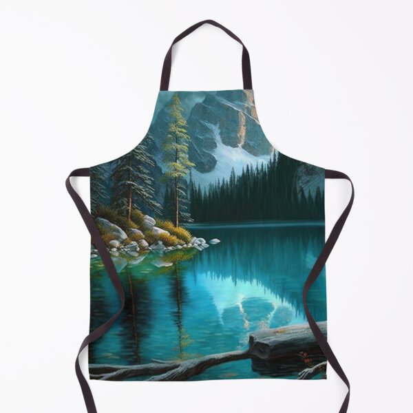 Artikelvorschau, Tranquil Waters - Serene Lakes - Nature Landscape Digital Art Collection entworfen und verkauft von artbankai.