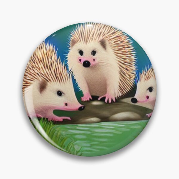 Item preview, Hedgehog family having fun designed and sold by EasyOnTheEyePic.