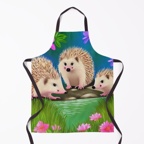 Item preview, Hedgehog family having fun designed and sold by EasyOnTheEyePic.