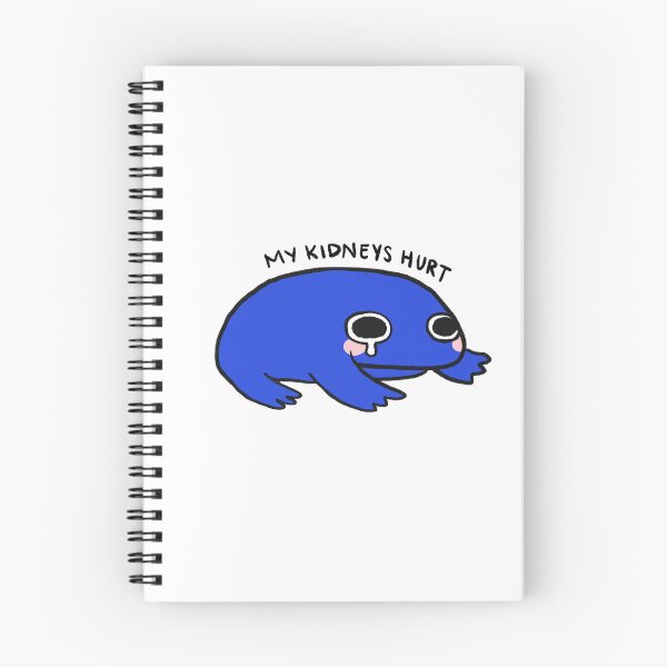 Item preview, My Kidneys Hurt | Royal Blue Frog designed and sold by iristocat.