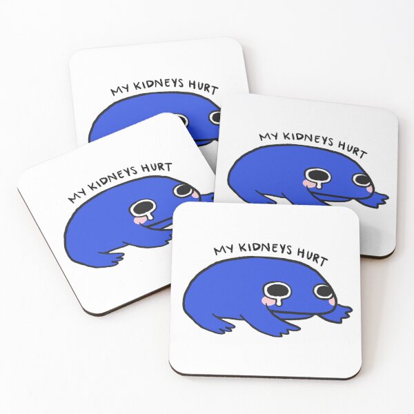 Item preview, My Kidneys Hurt | Royal Blue Frog designed and sold by iristocat.
