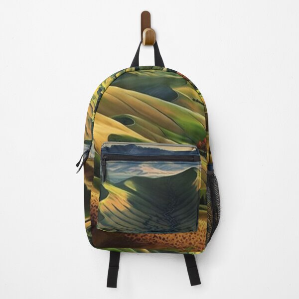 Item preview, Patchwork Landscape - Rolling Hills - Nature Landscape Digital Art Collection designed and sold by artbankai.
