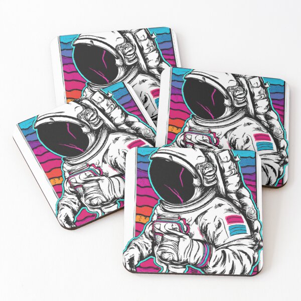 Item preview, Astronaut in spacesuit cartoon designed and sold by KookiewthTae.