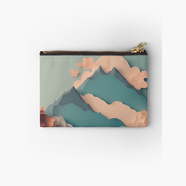 Item preview, Peach Mountain in Paper art style designed and sold by FormFinder.