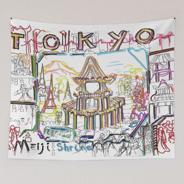 Item preview, Tokyo from the TravelMatrix at Redbubble, Feb 2023 designed and sold by Mark Stansberry.