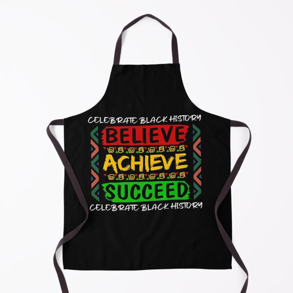 Item preview, Believe Achieve Succeed Black History Month designed and sold by Dressed For  Duty.