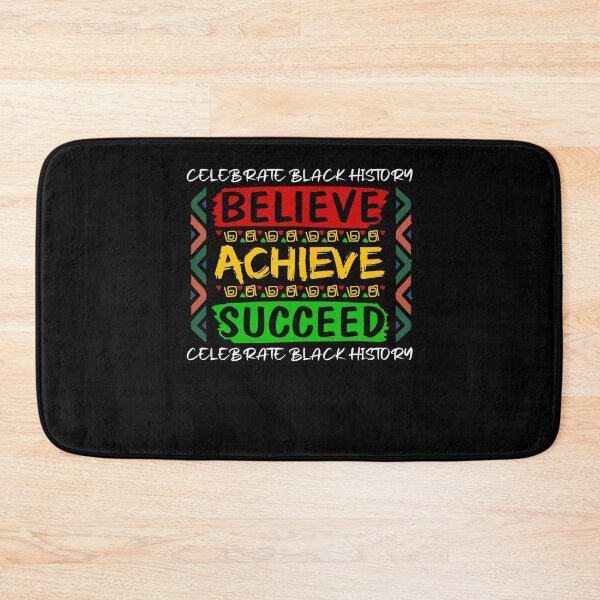 Item preview, Believe Achieve Succeed Black History Month designed and sold by Dressed For  Duty.
