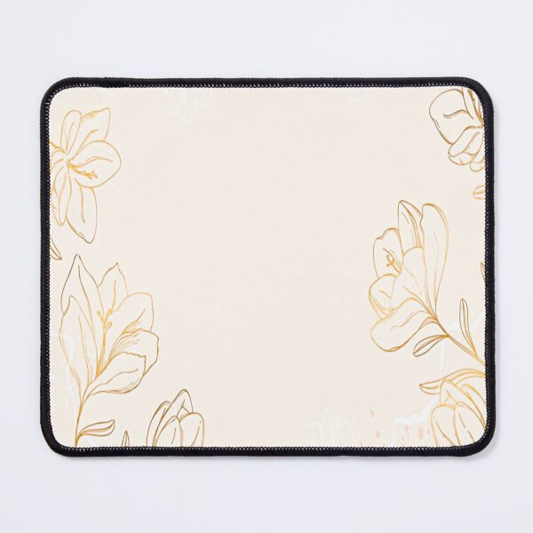 Item preview, golden floral pattern designed and sold by JD369.